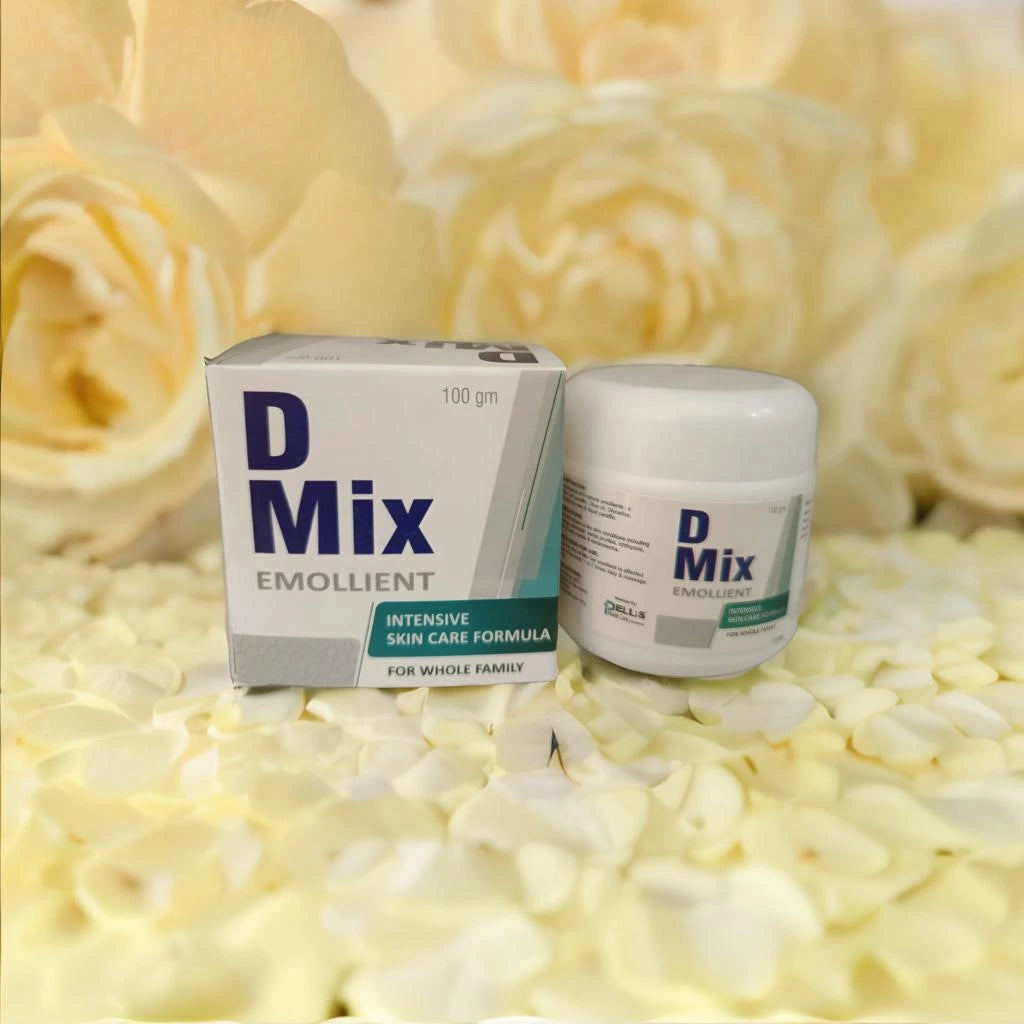 D Mix Emollient Barrier Repair Cream for Cracked Dry Skin – Non-Greasy Daily Moisturizer for All Ages Pakistan by Pellis Health Care