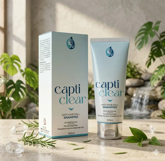 Capti Clear Anti Hair Fall Shampoo 100 ml by Pellis Health Care