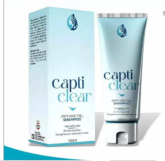Capti Clear Anti Hair Fall Shampoo 100 ml by Pellis Health Care