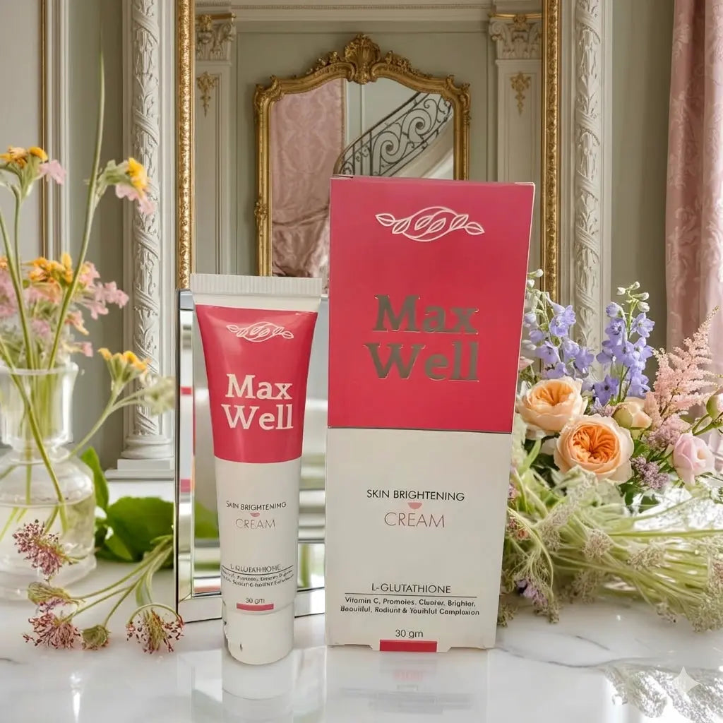 Maxwell Medicated Brightening Cream Steroid-Free and Mercury-Free – Best Skin Brightening Cream in Pakistan Pellis Health Care